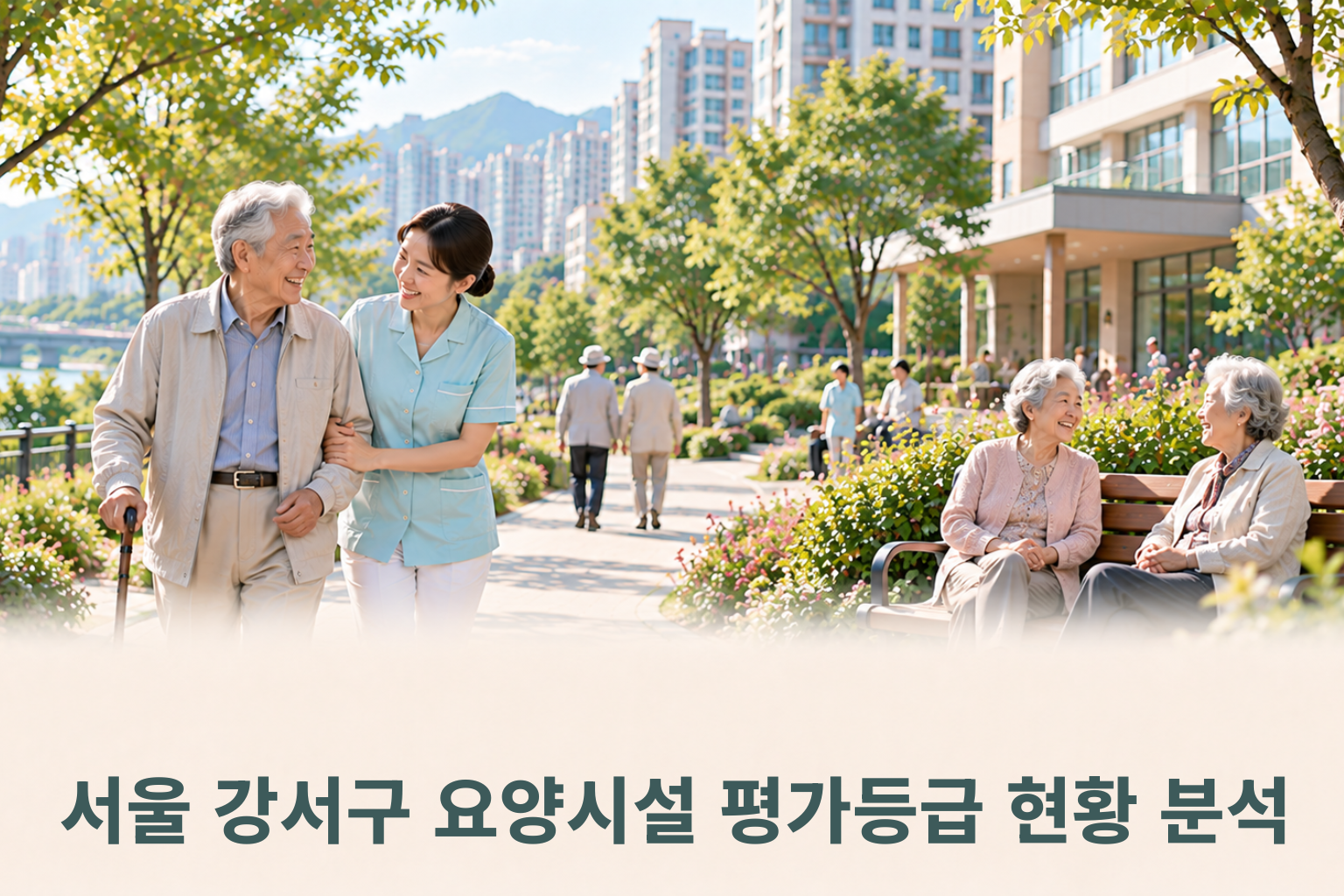 서울 강서구 요양시설 평가등급 현황 분석