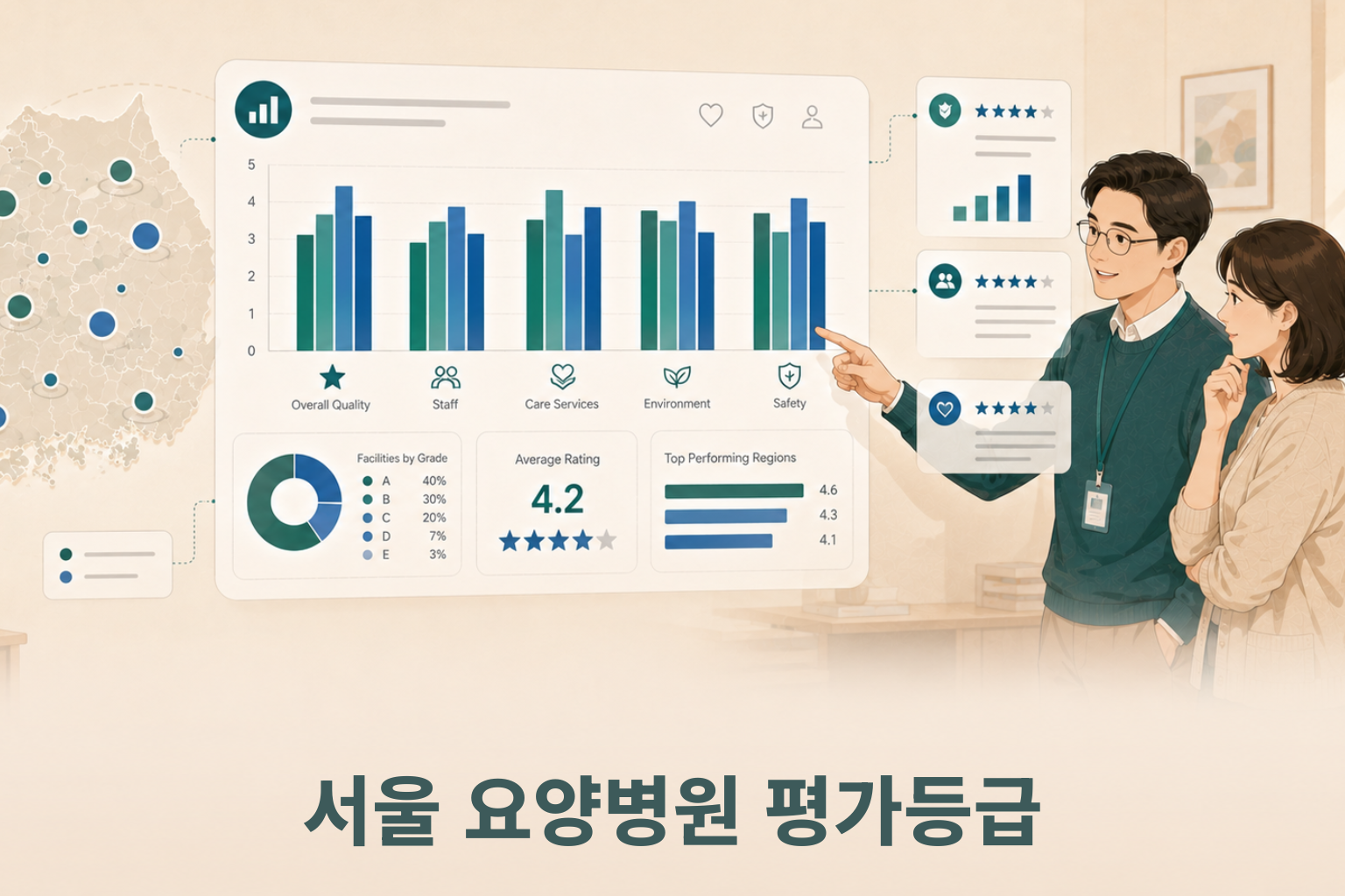 서울 요양병원 평가등급 분석 리포트